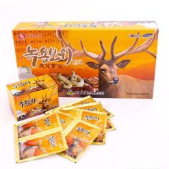 Nước Hồng Sâm Lộc Nhung Hươu GYEONGBUK Hàn Quốc hộp 60 gói x 70ml