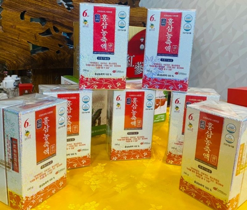 cao hồng sâm ánh bạc