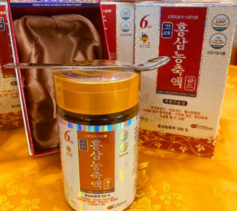cao hồng sâm ánh bạc