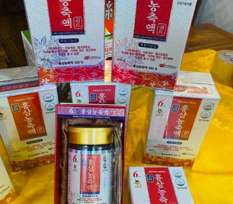 cao hồng sâm ánh bạc