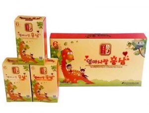 nước hồng sâm cho trẻ em