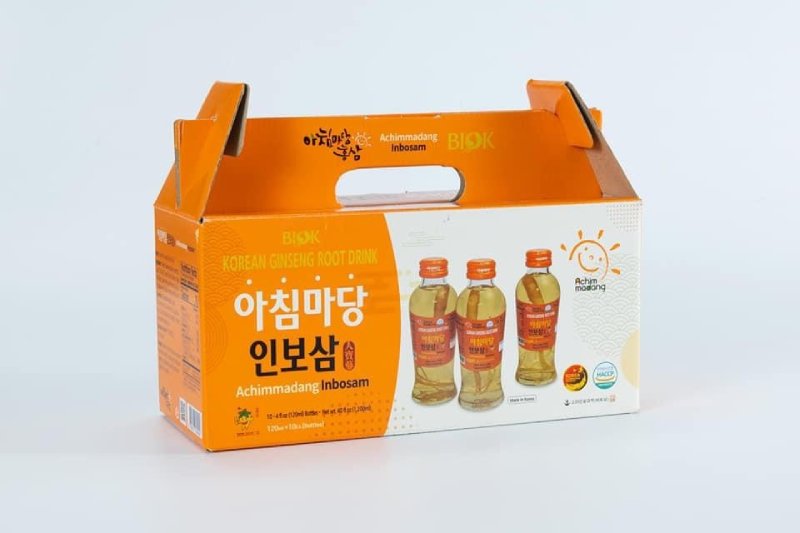 nước hồng sâm củ Hàn Quốc
