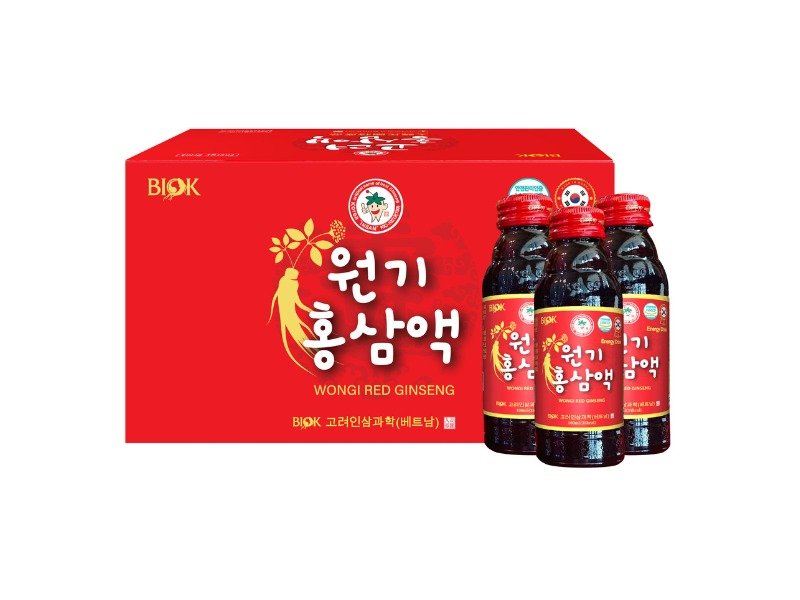 nước hồng sâm Hàn Quốc