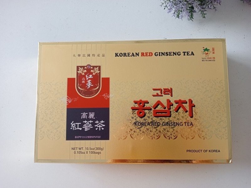 trà hồng sâm Hàn Quốc