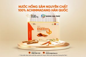 nước uống hồng sâm