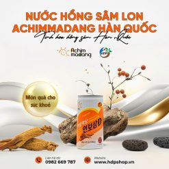 nước hồng sâm lon Achimmadang Hàn Quốc