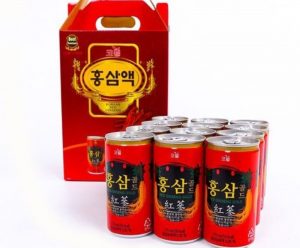Nước uống hồng sâm lon