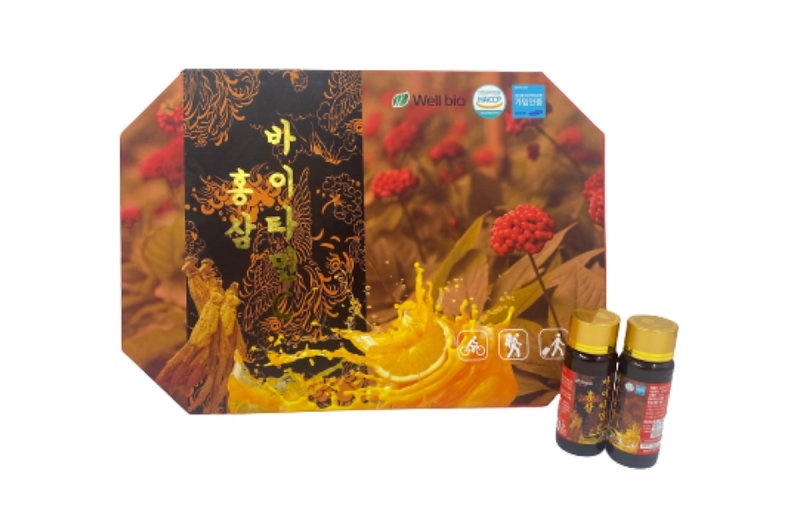 Nước hồng sâm vitamin C
