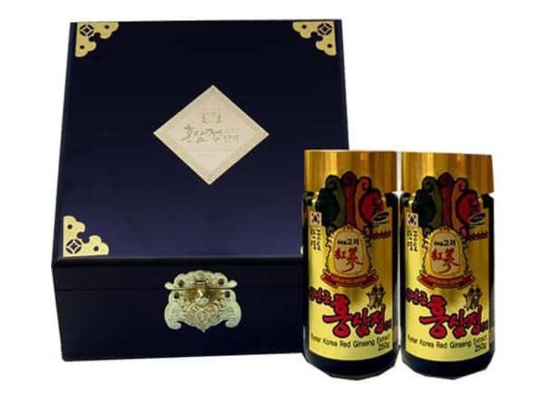 uống cao hồng sâm kiêng gì
