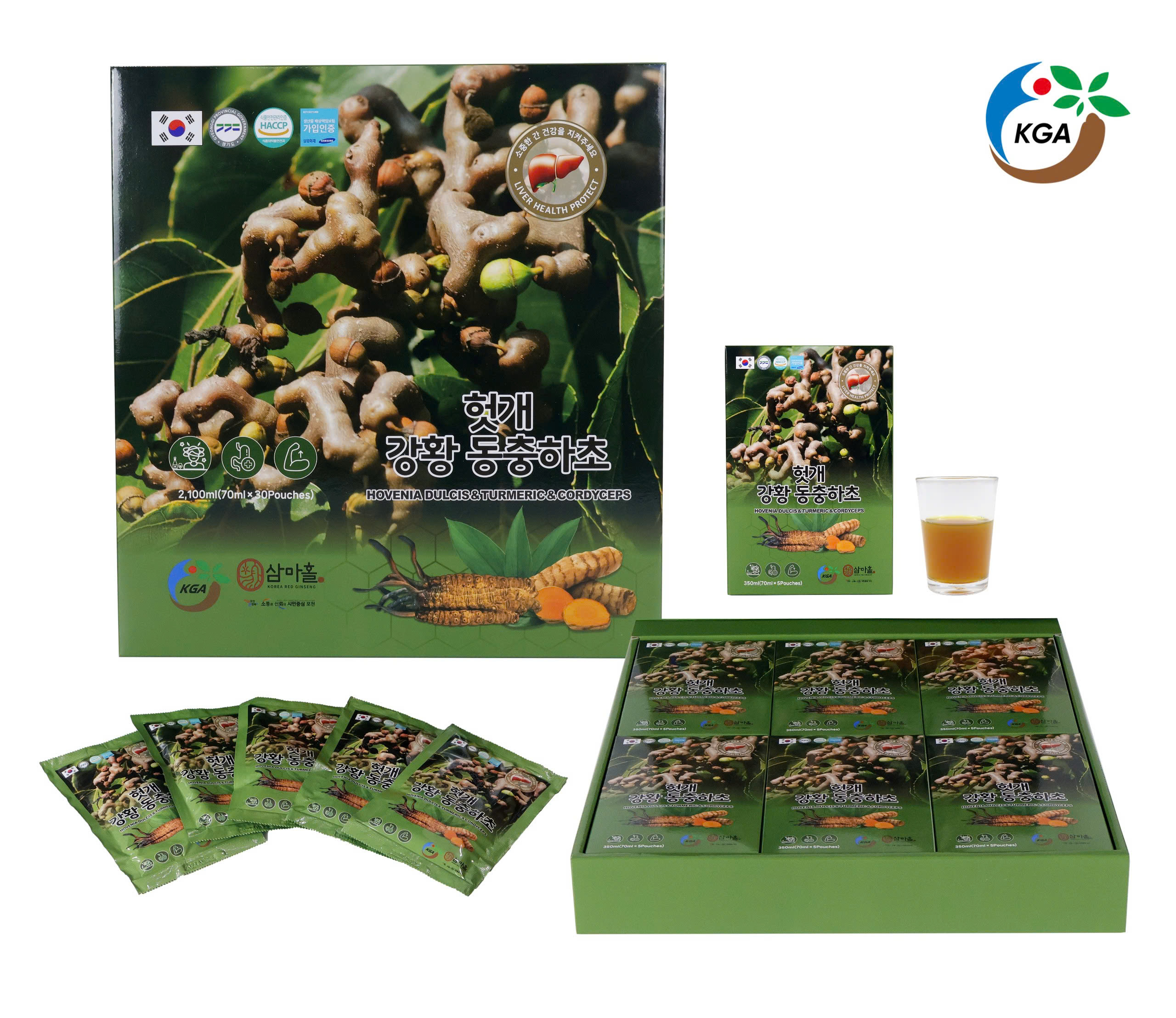 Nước Bổ Gan Đông Trùng Nghệ KGA