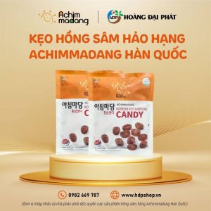 Kẹo Hồng Sâm 180g - Achimmadang Hàn Quốc