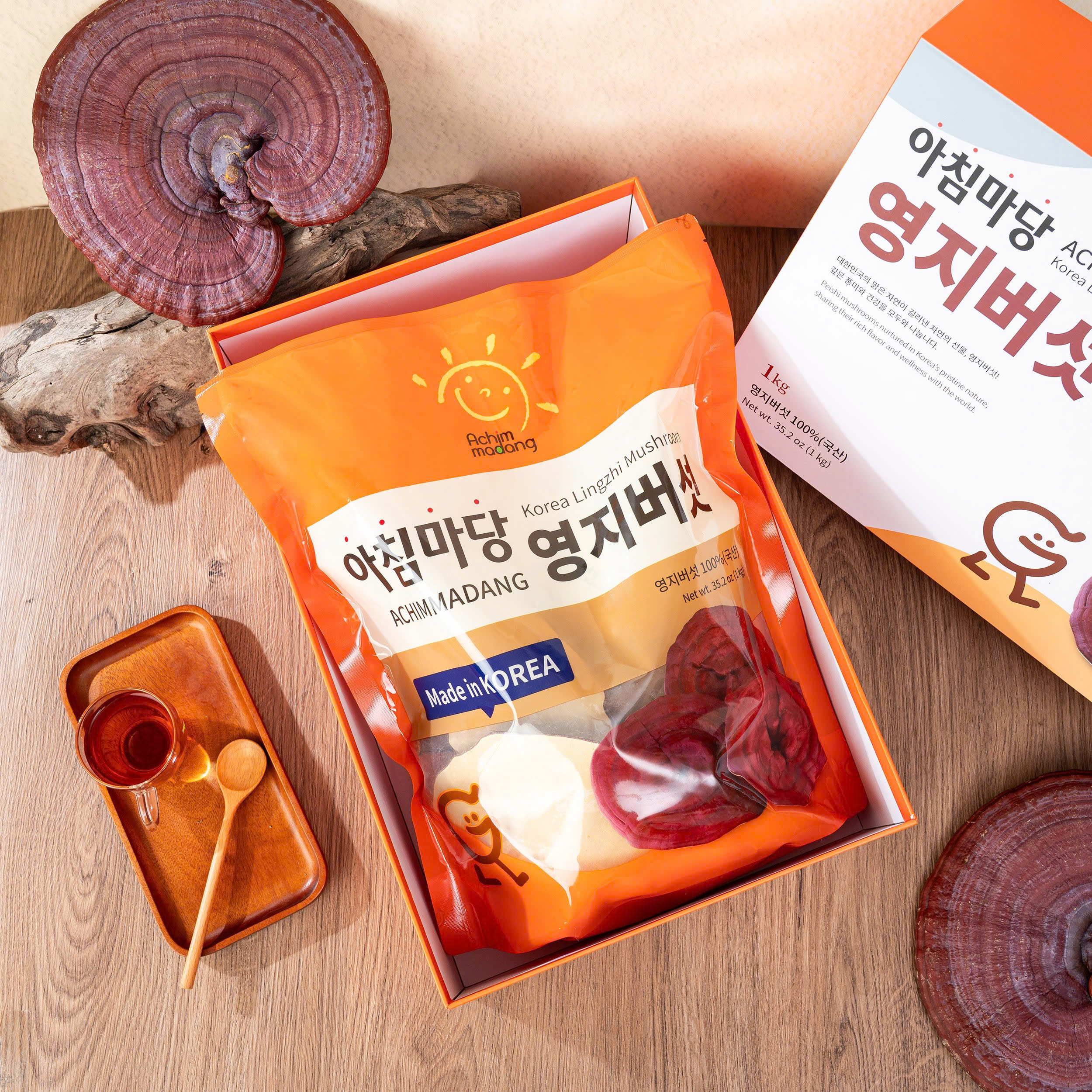 Nấm Linh Chi Achimmadang Hàn Quốc Túi 1kg